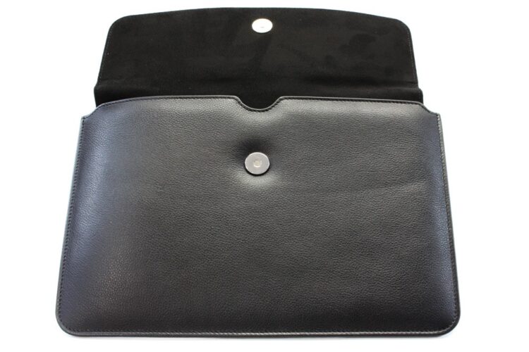 Černý kožený obal na tablet - Image 4