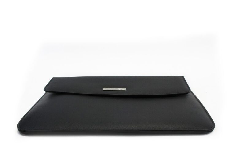 Černý kožený obal na tablet - Image 5
