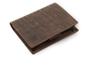 Tmavě hnědá pánská kožená peněženka ve stylu BAMBOO ppbam_01